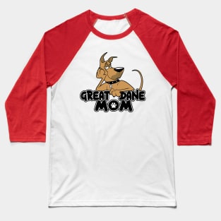 Great Dane Mom Baseball T-Shirt